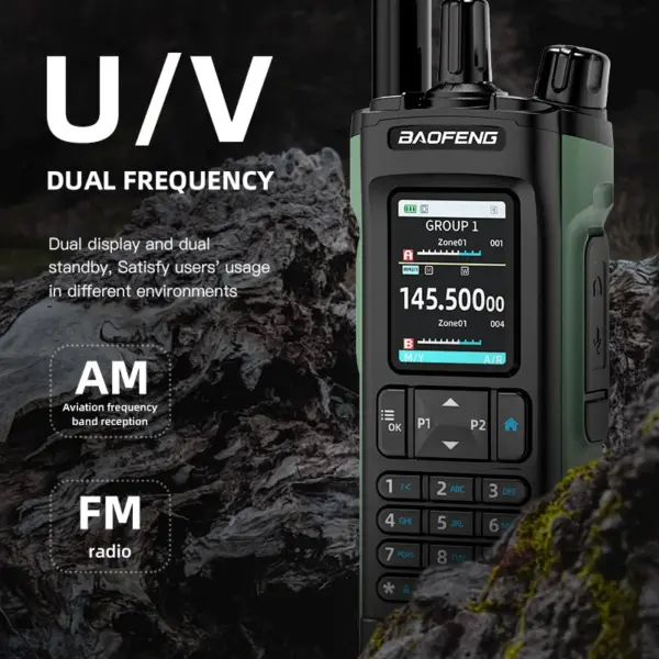 BAOFENG DM32 Walkie Talkie with GPS 10W - Image 4