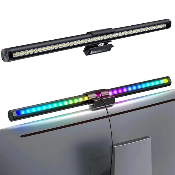 RGB LED Monitor Light Bar for Computer Setup - Image 11