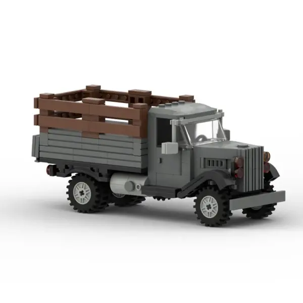 WW2 Military Truck Building Block Model - Image 2