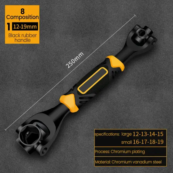 Multifunctional 8/52-in-1 Ratchet Wrench Tool - Image 5