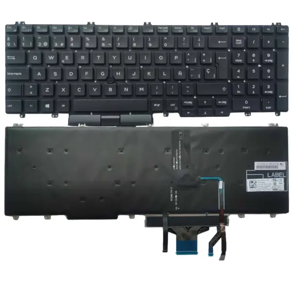 Backlit Keyboard for Dell Precision and Latitude - Image 2