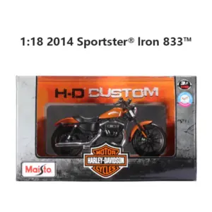 Maisto 1:18 Harley Davidson Motorcycle Diecast Model CVO Road Glide Road King Special Alloy Luxury Vehicle Ornament Kid Toy Gift