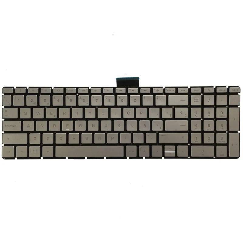 HP Compatible Spanish/Latin Keyboard Black/Silver 3 HP Compatible Spanish/Latin Keyboard Black/Silver - Image 3
