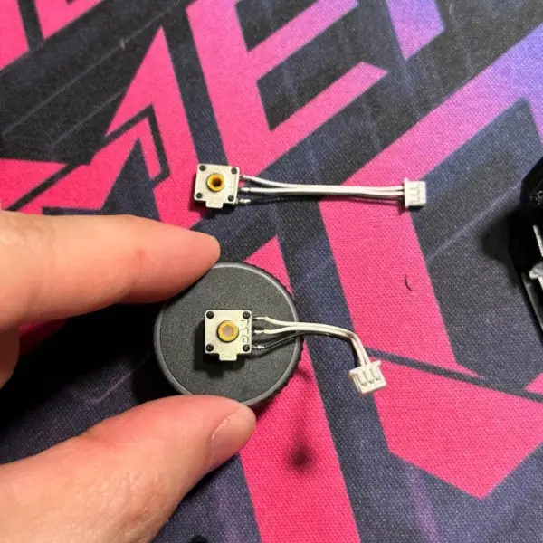 2PCS Yellow Core Mouse Encoder for Razer - Image 5