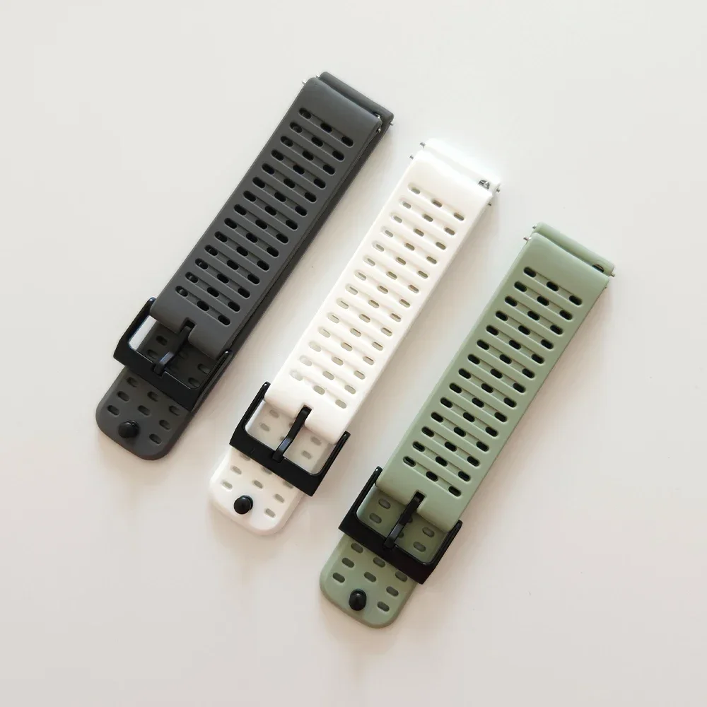 22mm Silicone Watchband for Suunto Models 3 22mm Silicone Watchband for Suunto Models - Image 3