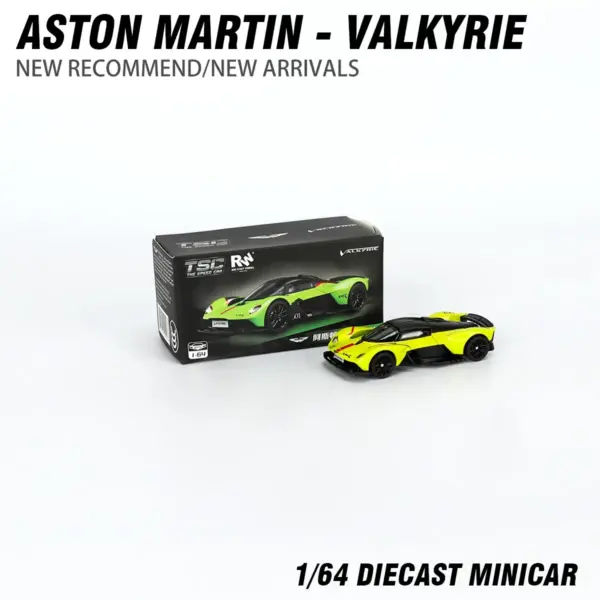 TSL 1/64 Aston Martin V12 Diecast Car Model - Image 8