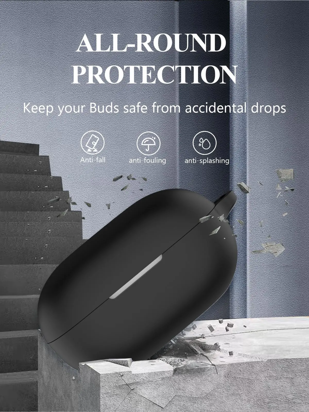 Silicone Earbud Case for Beats Solo Buds 2024 4 Silicone Earbud Case for Beats Solo Buds 2024 - Image 4