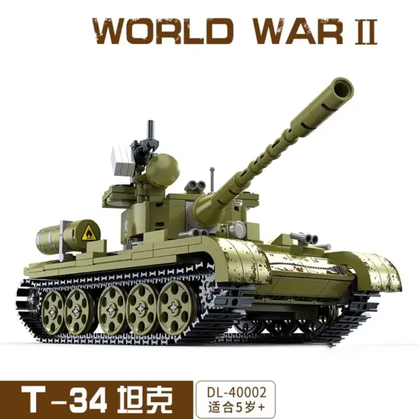 WW2 Military Tank and Aircraft Building Blocks Kit - Image 7