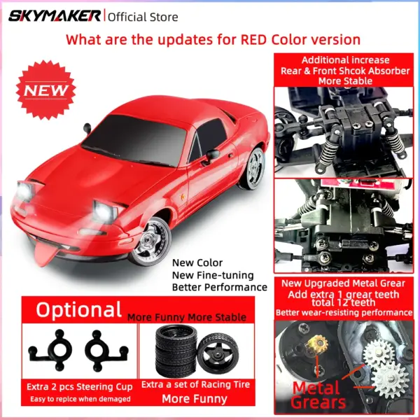 1/18 Skymaker RC Drift Car with Gyroscope - Image 3