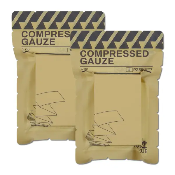 RHINO Rescue Sterile Compressed Gauze for Emergency Wounds - Image 2