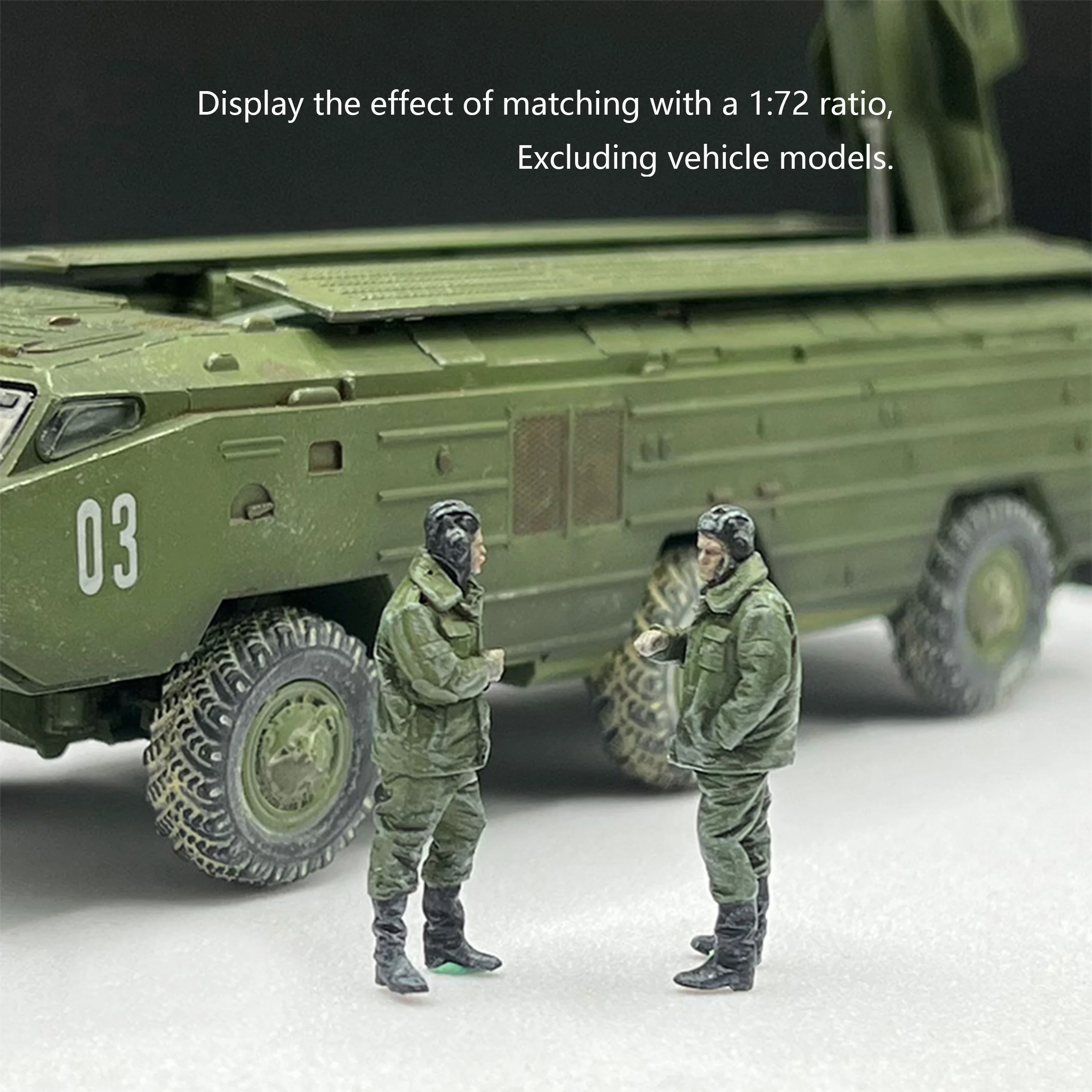 1/72 Russian Military Soldier Model Set 5 1/72 Russian Military Soldier Model Set - Image 5