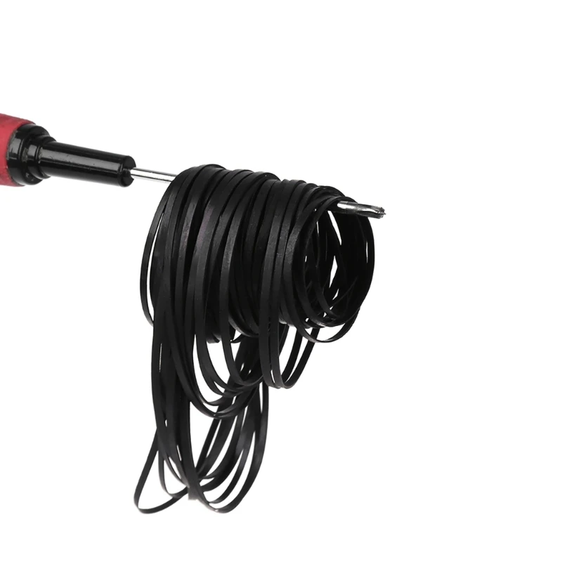 Universal Flat Rubber Drive Belts 50/100Pcs 4 Universal Flat Rubber Drive Belts 50/100Pcs - Image 4