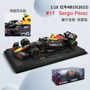 In Stock 1:18 Bburago Red Bull RB19 F1 Model Car 17 Sc9626abc14924837a5426d8e5f695a03i