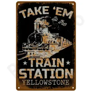 Retro Metal Wall Art Sign 20 x 30cm 67 Sc99a449ac055421eb30b5e13d295c818L