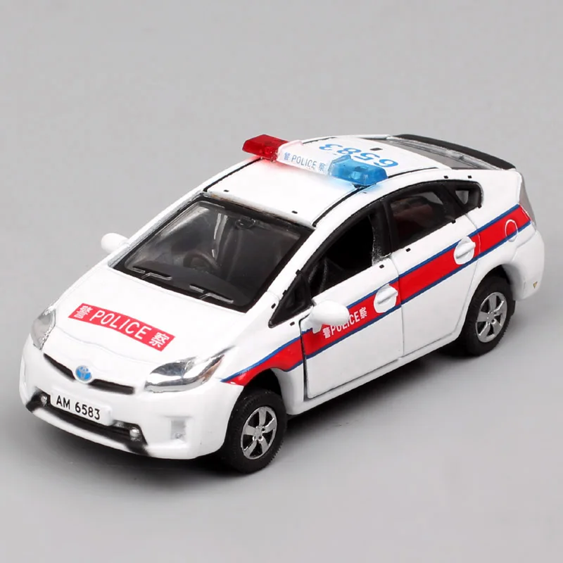 Tiny 1/64 Hong Kong Police Toyota Prius Diecast Car 5 Tiny 1/64 Hong Kong Police Toyota Prius Diecast Car - Image 5