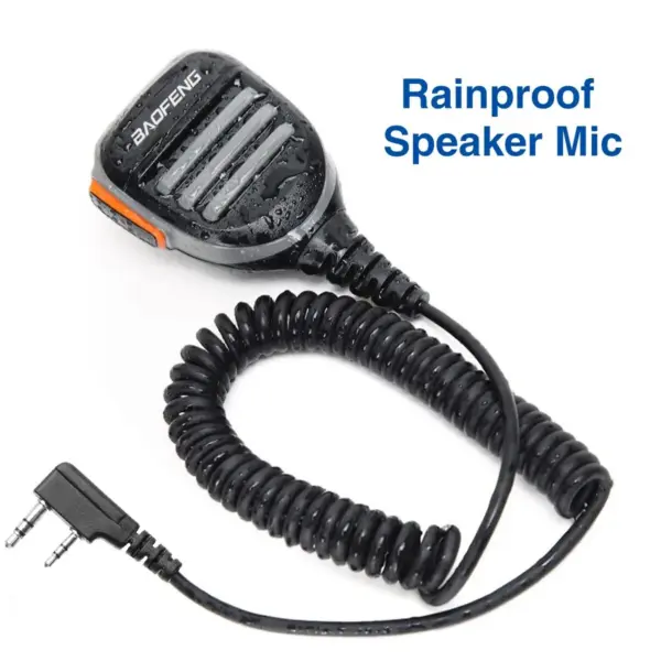 Baofeng UV K5 Microphone Speaker MIC for Walkie Talkies - Image 2