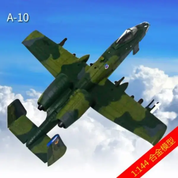 1/144 Scale U.S. Navy A10 Attack Model for Display - Image 3