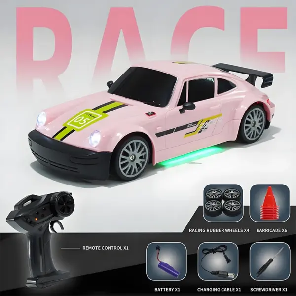 1/20 Scale RC Drift Car with Remote Control - Image 11