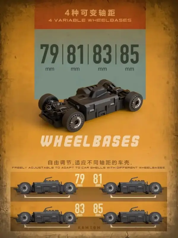 1/32 4WD RC Drift Car with Gyro System - Image 2