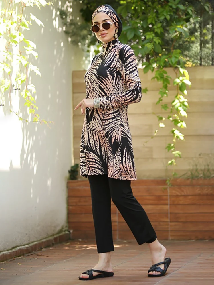 Modest Muslim Swimwear with Removable Hijab 12 Modest Muslim Swimwear with Removable Hijab - Image 12