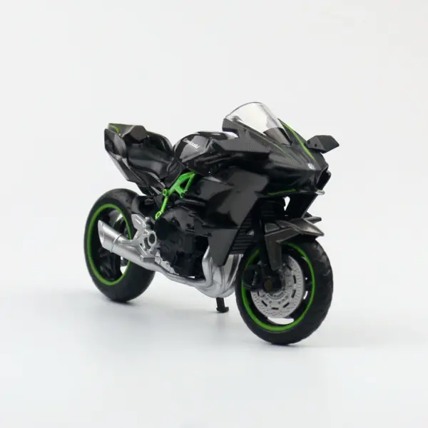 Kawasaki Ninja H2R 1:18 Diecast Motorcycle Model - Image 4