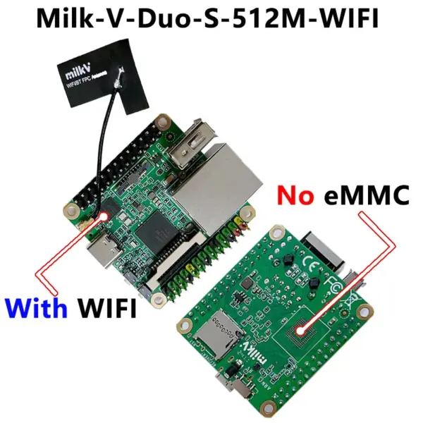 Milk-V Duo S 512MB RISC-V Linux Board Top Version - Image 8