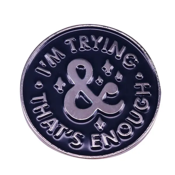 Overthinking It Enamel Pin for Mental Health - Image 15