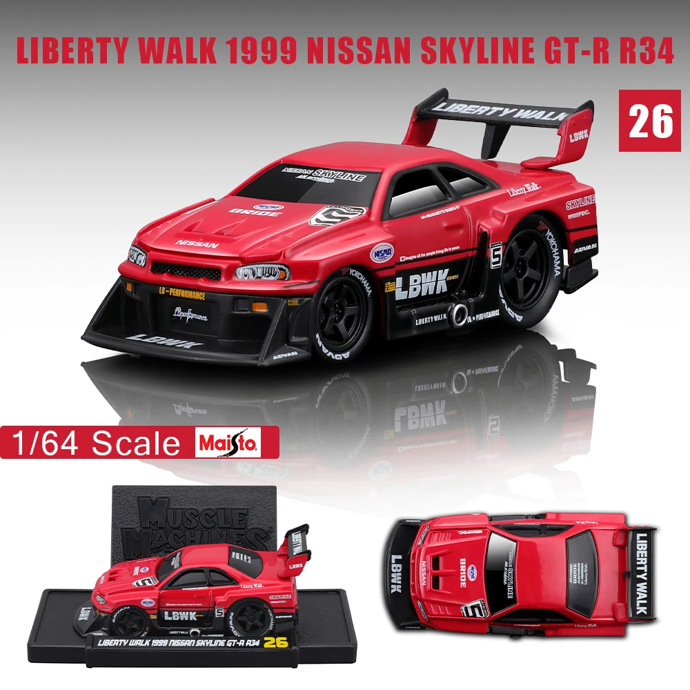 Maisto 1:64 Ford Mustang RTR-X Diecast Model 21 Maisto 1:64 Ford Mustang RTR-X Diecast Model - Image 21