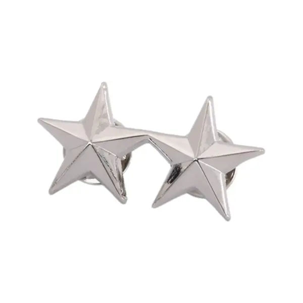 Chinese Style Metal Five-Pointed Star Badge Set - Image 13
