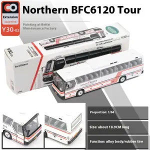 XCARTOYS 1:64 North Luxury Tour Bus Diecast Model 7 Scb9b987543c74ef2ac7f18cb819349583 1