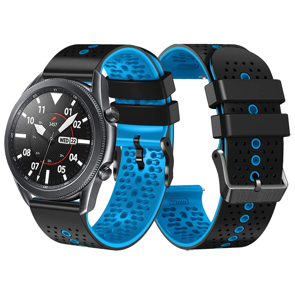 Sports Silicone Band for Galaxy Watch 3 46mm 2 Sports Silicone Band for Galaxy Watch 3 46mm - Image 2