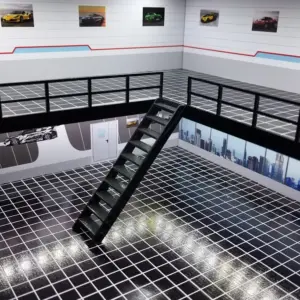 1/64 1/43 Scale Car Garage Diorama Model 20 Scc104f5611b1418a844054e3fa1bb8ef5