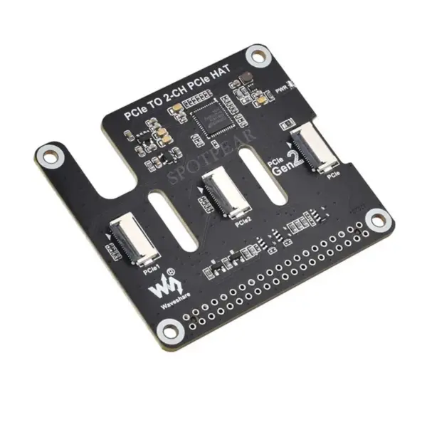 Raspberry Pi 5 Dual PCIe HAT Expansion Board - Image 4