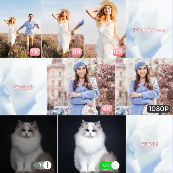 4K Digital Camera with 48MP Resolution for Enthusiasts - Image 5