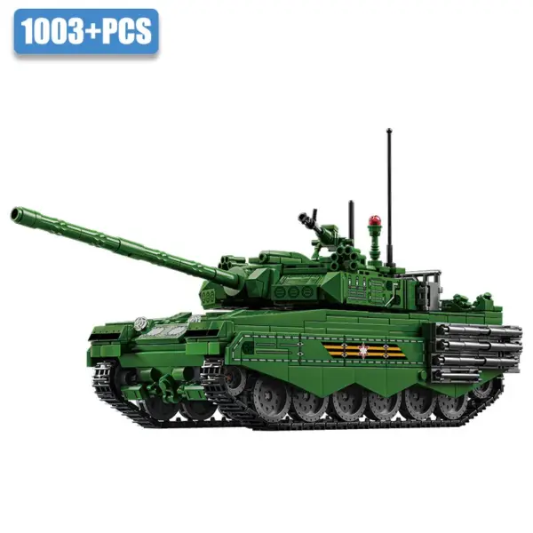 Military WW2 Leopard 2A7 Tank Building Blocks Set - Image 7