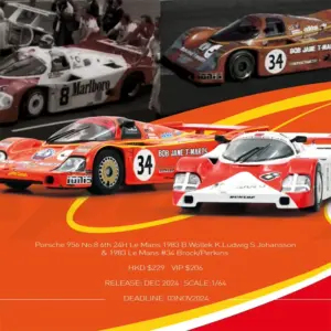 Sparky Porsche Le Mans 24h 1983 Model Car 12 Scca520ed7c064fb996b63bf1e0dae427o