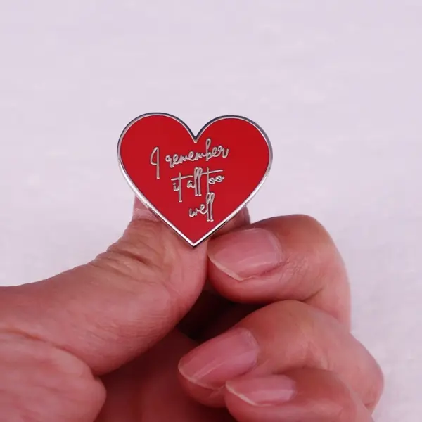 I Remember It All Too Well Enamel Pin for Swifties - Image 3