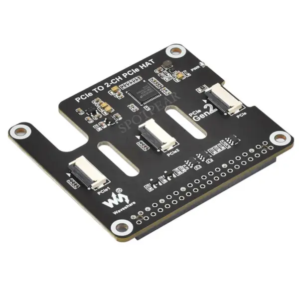 Raspberry Pi 5 Dual PCIe HAT Expansion Board - Image 6