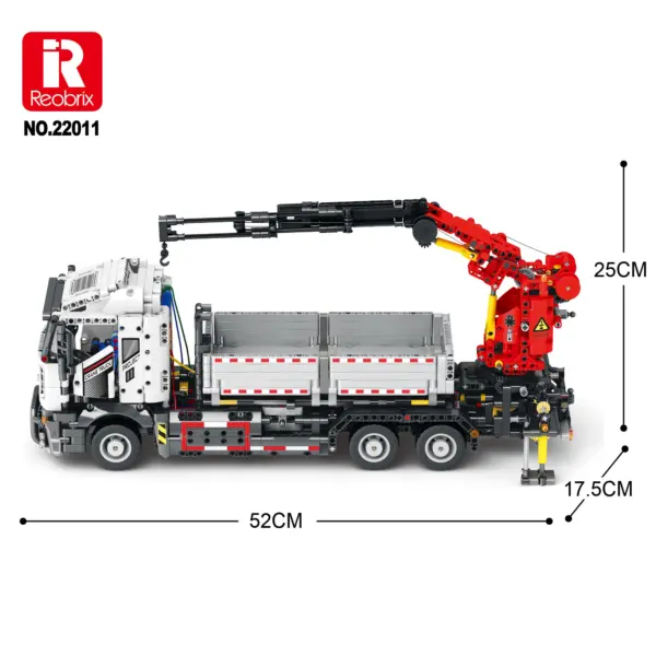Technical RC Crane Wrecker Truck Building Blocks Set - Image 5