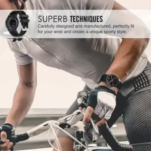 Silicone Watch Strap for Samsung Galaxy Watch 5/6/4/3 and Huawei GT Series 27 Scd19e0b74da24b21bf2bd8f8bfab34d5U