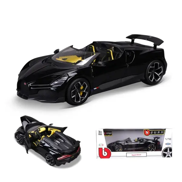 Bburago 1:18 Bugatti Mistral Diecast Model - Image 5