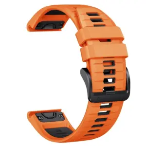 Two Tone Silicone Strap for Garmin Watches 30 Scd48449681dc43ca9b46f5b49e1ae0309