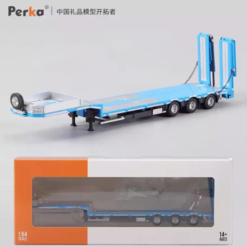 1:64 Flatbed Truck Trailer Diecast Model 8 1:64 Flatbed Truck Trailer Diecast Model - Image 8