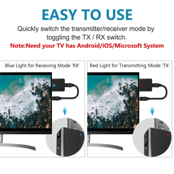 USB Bluetooth 5.0 Transmitter Receiver Adapter - Image 5