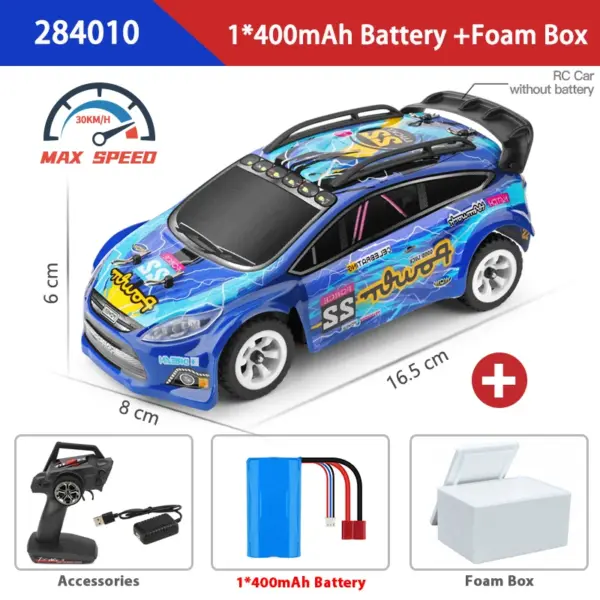 WLtoys 1:28 Scale 4WD High-Speed RC Car - Image 11