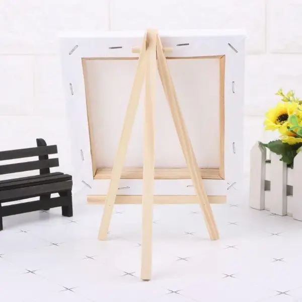 Mini Canvas and Easel Set for Artists - Image 5