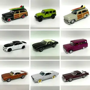 Limited Edition 1:64 Diecast Sports Car Model Collection