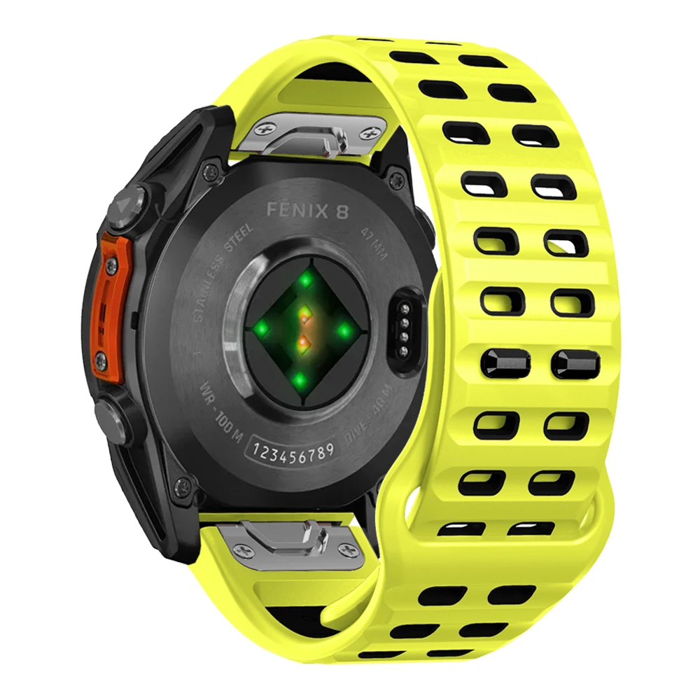 QuickFit Silicone Band for Garmin Fenix 8/7/6 7 QuickFit Silicone Band for Garmin Fenix 8/7/6 - Image 7