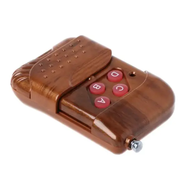 Wood Finish 433MHz/315MHz Remote Controller - Image 5