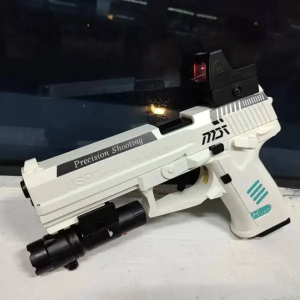USP Shell Ejecting Pistol Toy with Laser Sight - Image 7